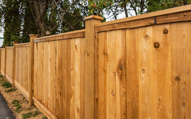 Wooden Fence — Ogden Fencing & Landscape, Ogden UT